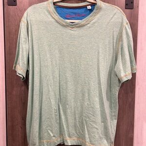 Robert Graham Light Green Short Sleeve Tee